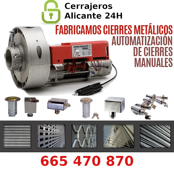 cerrajerosalicante24h motor persianas banner - Carpinteria Metalica Alicante Estructura Metalica
